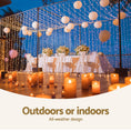 Load image into Gallery viewer, Jingle Jollys Christmas Lights 6Mx3M 600 LED Curtain Light Decorations Warm