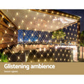 Load image into Gallery viewer, Jingle Jollys Christmas Lights 6Mx4M 1000 LED Net Light Decorations Warm Decor