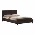 Load image into Gallery viewer, Mondeo PU Leather Double Brown Bed