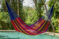 Load image into Gallery viewer, Mayan Legacy Jumbo Plus Size Nylon Mexican Hammock in Mexicana Colour