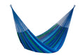 Load image into Gallery viewer, Mayan Legacy Jumbo Plus Size Nylon Mexican Hammock in Oceanica Colour