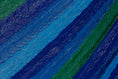 Load image into Gallery viewer, Mayan Legacy Jumbo Plus Size Nylon Mexican Hammock in Oceanica Colour