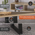 Load image into Gallery viewer, Luke Coffee Table Wide Dual Storage Stylish Modern Design 1m