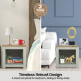 Load image into Gallery viewer, Home Master Winchester Two Tone Side Table Stylish Flawless Design 44 x 48cm