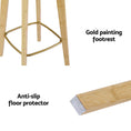 Load image into Gallery viewer, Artiss 2x Bar Stools Bamboo Rattan Stool Counter Chair Kitchen Barstools
