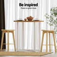 Load image into Gallery viewer, Artiss 2x Bar Stools Bamboo Rattan Stool Counter Chair Kitchen Barstools
