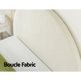 Load image into Gallery viewer, Artiss Bed Head Headboard Bed Frame Queen Boucle - GREI White
