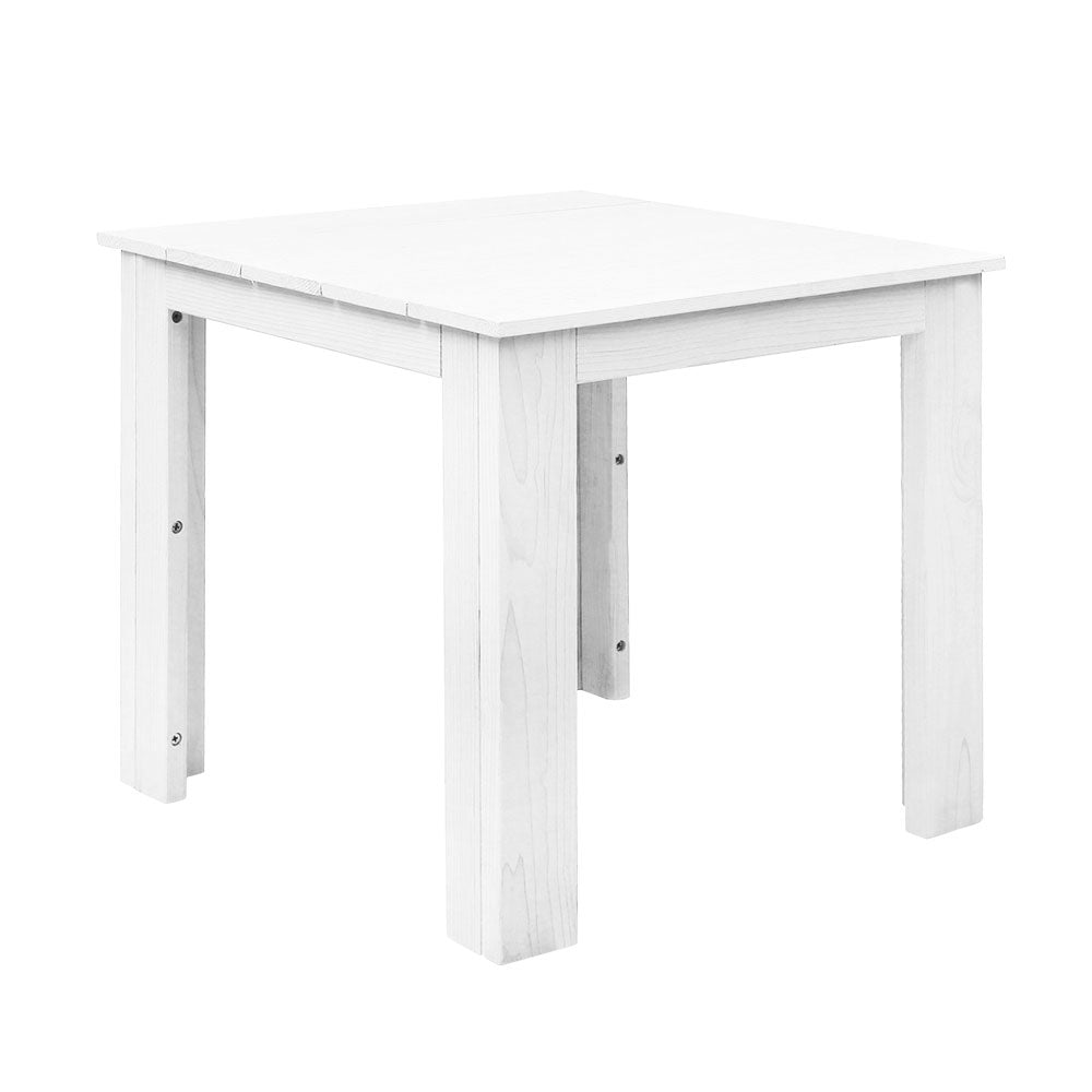 Gardeon Outdoor Side Beach Table - White