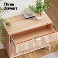 Load image into Gallery viewer, Artiss 3 Chest of Drawers  - LURA Pine
