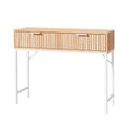 Load image into Gallery viewer, Artiss Console Table 2 Drawers 92CM
