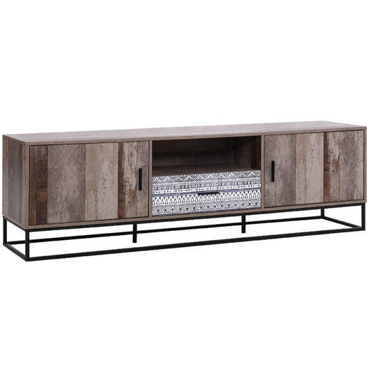 Artiss TV Cabinet Entertainment Unit 180cm Industrial