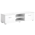 Load image into Gallery viewer, TV Cabinet Entertainment Unit 140cm Stand High Gloss Furniture Storage Drawers
