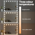 Load image into Gallery viewer, Embellir Makeup Mirror 80x60cm Hollywood Vanity with LED Light Tabletop White
