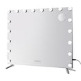 Load image into Gallery viewer, Embellir Bluetooth Makeup Mirror 80x65cm Hollywood Vanity with LED Light Wall
