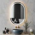 Load image into Gallery viewer, Embellir LED Wall Mirror With Light 50X75CM Bathroom Decor Oval Mirrors Vanity
