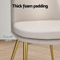 Load image into Gallery viewer, Artiss Dining Chairs Set of 2 Linen Fabric High Back Beige
