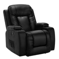 Load image into Gallery viewer, Artiss Recliner Chair Electric Heated Massage Chairs Faux Leather Cabin
