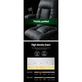 Load image into Gallery viewer, Artiss Recliner Chair Electric Heated Massage Chairs Faux Leather Cabin

