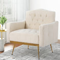 Load image into Gallery viewer, Artiss Armchair Boucle Beige Nicole
