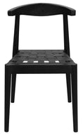 Load image into Gallery viewer, Elliot Leather Dining Chair (Black)
