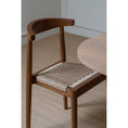 Load image into Gallery viewer, Arden Solid Oak Dining Chair with Loom (Almond)
