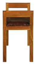 Load image into Gallery viewer, Wilson Genuine Leather Single Seater Stool/Bench (Light Pecan)
