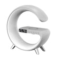 Load image into Gallery viewer, VOCTUS 5 in 1 Bedside Table Lamp with 15W Quick Wireless Charger (White)
