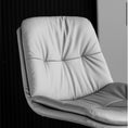 Load image into Gallery viewer, Bar Stools Kitchen Bar Stool Leather Barstools Swivel Gas Lift Counter Chairs x2 BS8406 Grey
