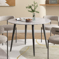 Load image into Gallery viewer, Round MDF Marbling Dining Table
