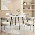 Load image into Gallery viewer, Round MDF Marbling Dining Table
