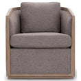 Load image into Gallery viewer, Moonlight Pine Fabric Club Armchair Executive Sofa Tub Chair - Grey
