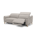 Load image into Gallery viewer, Inala 2.5 Seater Genuine Leather Sofa Lounge Electric Powered Recliner Light Grey
