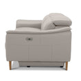 Load image into Gallery viewer, Inala 2.5 Seater Genuine Leather Sofa Lounge Electric Powered Recliner Light Grey
