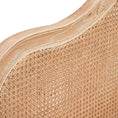 Load image into Gallery viewer, Bali King Size Bed Frame Rattan Solid Timber Wood Mattress Base Oak
