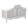 Load image into Gallery viewer, Alice King Size Bed Frame Rattan Timber Wood Mattress Base Distressed White
