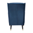 Load image into Gallery viewer, Vivian Accent Sofa Arm Chair Fabric Uplholstered Lounge Couch - Navy
