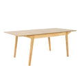 Load image into Gallery viewer, Cusco 150cm - 190cm Extendable Dining Table Scandinavian Style Solid Rubberwood
