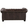 Load image into Gallery viewer, Max Chesterfield 2 Seater Sofa Lounge Genuine Leather Antique Brown
