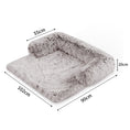 Load image into Gallery viewer, Pet Sofa Bed Dog Calming Sofa Cover Protector Cushion Plush Mat L
