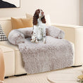 Load image into Gallery viewer, Pet Sofa Bed Dog Calming Sofa Cover Protector Cushion Plush Mat L
