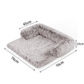 Load image into Gallery viewer, Pet Sofa Bed Dog Calming Sofa Cover Protector Cushion Plush Mat S
