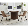 Load image into Gallery viewer, Sloane Fabric Dining Chairs (Set of 4) - Grey
