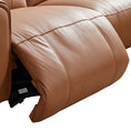 Load image into Gallery viewer, London 5 Seater Corner Sofa Chaise Genuine Leather Electric Recliner Power Slide Right Chaise
