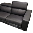 Load image into Gallery viewer, Washington Genuine Leather 6 Seater Corner Sofa With 2 Electric Recliners And Reversible Console
