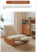 Load image into Gallery viewer, Home rocking chair adult recliner couch couch lounger Living room balcony lounger single casual retro chair
