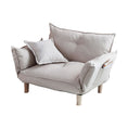 Load image into Gallery viewer, NNEOBA Convertible Sofa Couch with Adjustable Backrest and Armrests
