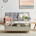 Load image into Gallery viewer, Merlin White Modern Retro Coffee Table
