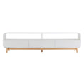 Load image into Gallery viewer, Scandinavian Modern Retro TV Cabinet 180CM Entertainment Unit Storage
