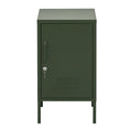 Load image into Gallery viewer, Como Metal Locker Storage Shelf Filing Cabinet Cupboard Bedside Table Green
