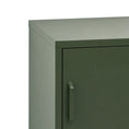 Load image into Gallery viewer, ArtissIn Metal Locker Storage Shelf Filing Cabinet Cupboard Bedside Table Green
